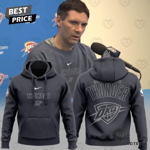 Oklahoma City Thunder Basketball Logo Design Hoodie