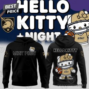 Hello Kitty x Army Black Knights Football Hoodie