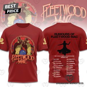 Fleetwood Mac Live In Concert 2025 3D T-Shirt