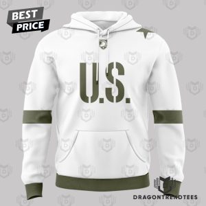 Army Black Knights Football White Hoodie