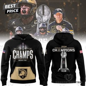 AAC Football Conference Champions Army Black Knights Hoodie