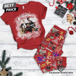 All I Want For Christmas Elvis Presley Pajamas Set