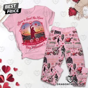 Bruce Springsteen – Born To Steal My Heart All I Need Is The Boss This Valentian Pajamas Set