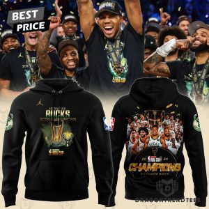 Milwaukee Bucks 2024 NBA In Season Tournament Champions Hoodie