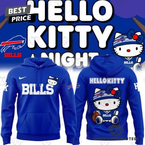 Buffalo Bills x Hello Kitty Logo Hoodie – Blue