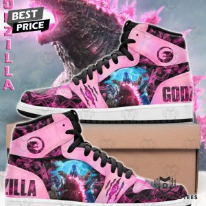 Pink Godzilla Air Jordan 1 High Top