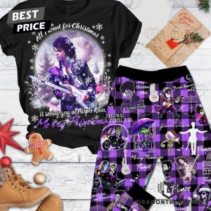 All I Want For Christmas Is Seeing You In Purple Rain – Prince Pajamas Set