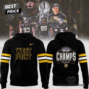 West Point 2024 AAC Football Conference Champions Army Black Knights Hoodie