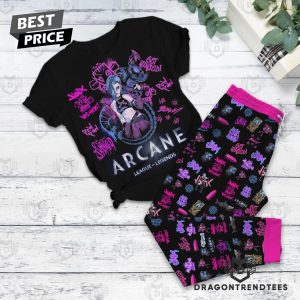 Arcane League Of Legends Pajamas Set