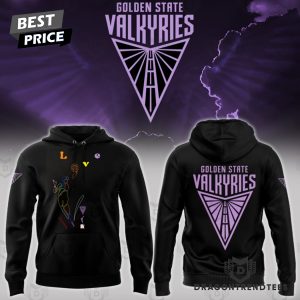 Love Golden State Valkyries Basketball Logo Design Hoodie