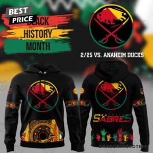 Buffalo Sabres Black History Month Night Hoodie