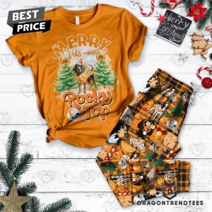 Merry Vols-mas Rocky Top Tennessee Volunteers Pajamas Set