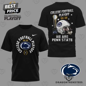 Penn State Nittany Lions College Football Playoff 3D T-Shirt