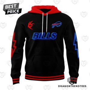 Sonic 3 Shadow The Hedgehog x Buffalo Bills Design Hoodie