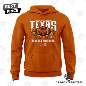 2025 Peach Bowl Texas Longhorns Hoodie – Orange