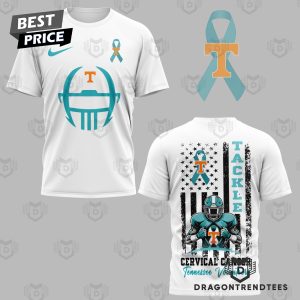 Tennessee Volunteers Tackle Cervical Cancer 3D T-Shirt