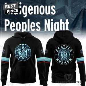 Seattle Kraken Lunar New Year Night Hoodie – Black