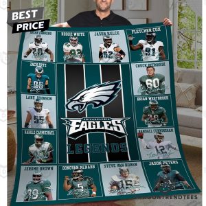 Philadelphia Eagles Legends Signature Blanket