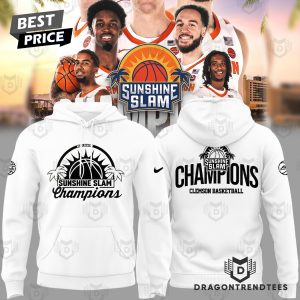 Sunshine Slam Champions Clemson Tigers Basketball Hoodie