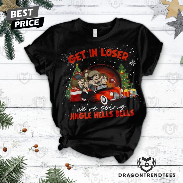 AC DC Get In Loser We Are Going Jingle Hells Bells Pajamas Set