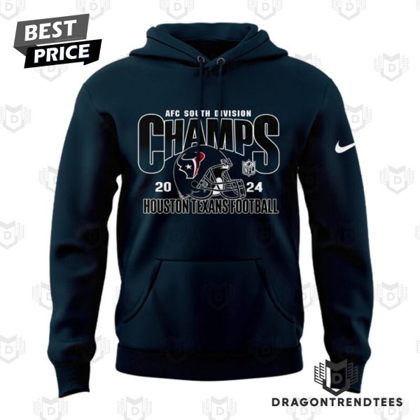 AFC 2024 South Division Champions Houston Texans Hoodie