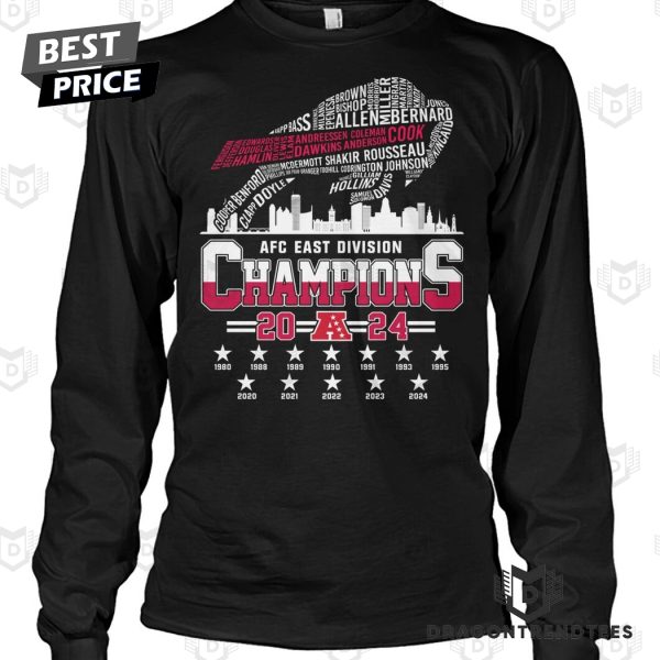 AFC East Division Champions 2024 Buffalo Bills Unisex T-Shirt