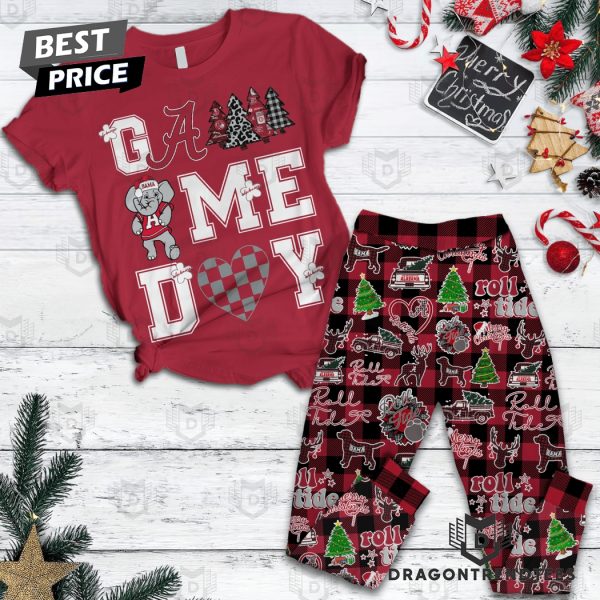 Alabama Crimson Tide Game Day Pajamas Set