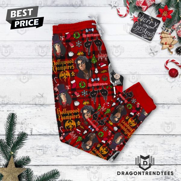 Alice Cooper Is Very Bad Santa Pajamas Set