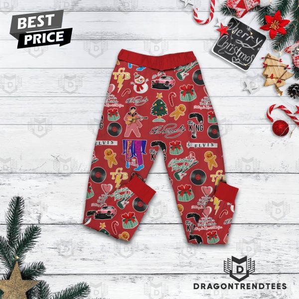 All I Want For Christmas Elvis Presley Pajamas Set