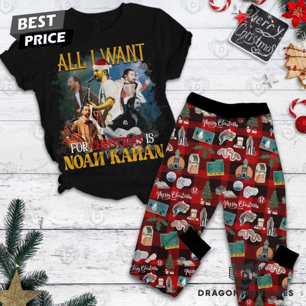 All I Want For Christmas Is Noah Kahan Pajamas Set