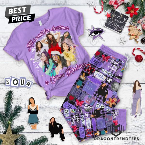 All I Want For Christmas Is Olivia Rodrigo Pajamas Set