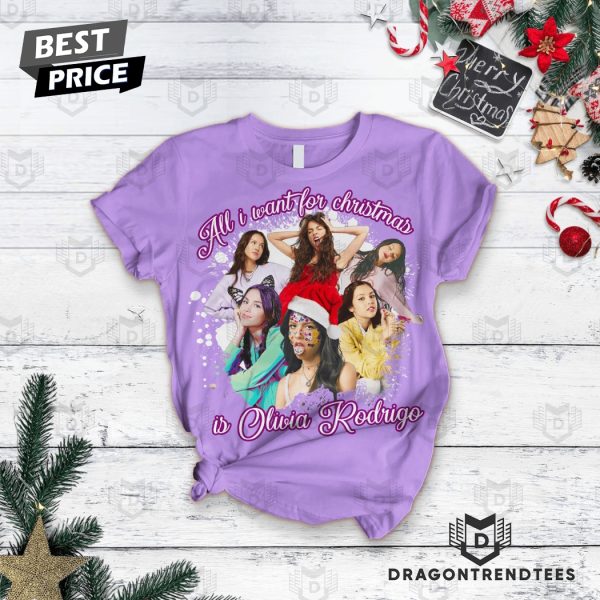 All I Want For Christmas Is Olivia Rodrigo Pajamas Set