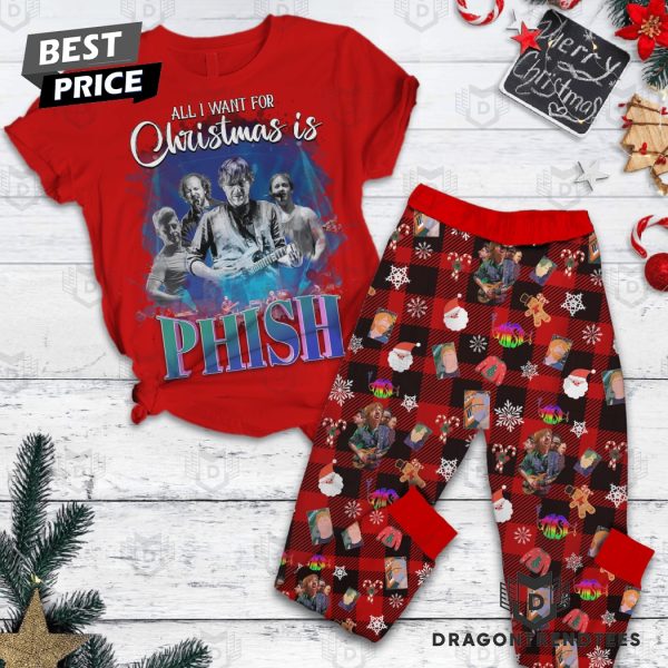 All I Want For Christmas Is Phish Pajamas Set