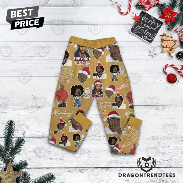 All I Want For Christmas Kendrick Lamar Pajamas Set