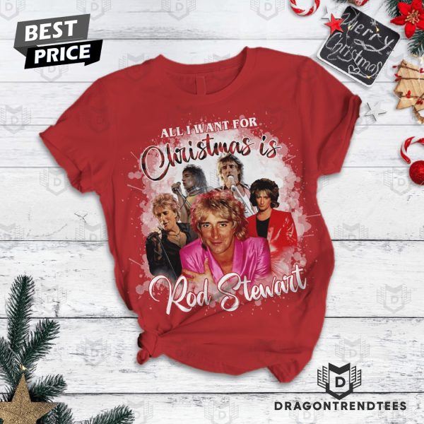 All I Want For Christmas Rod Stewart Pajamas Set