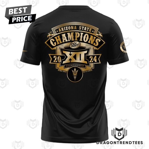 Arizona State Sun Devils 2024 Champion Conference 3D T-Shirt