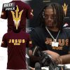 Arizona State Sun Devils Jesus Won 3D T-Shirt – Black