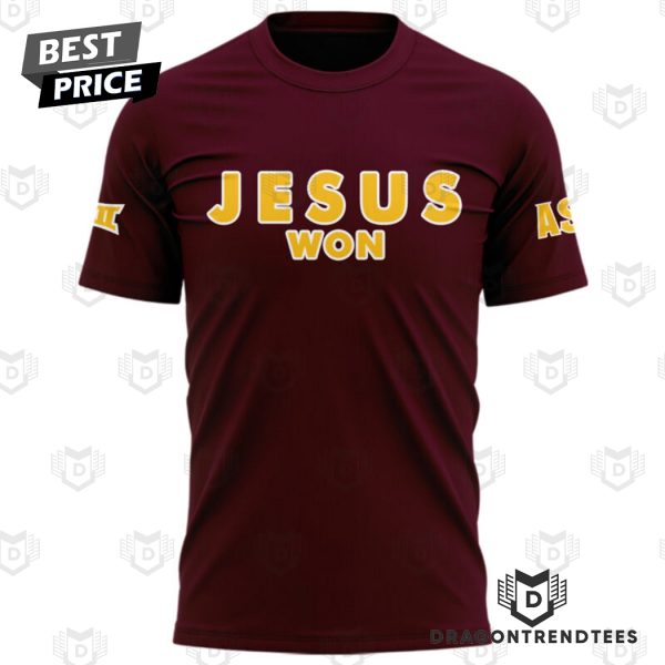 Arizona State Sun Devils Jesus Won 3D T-Shirt