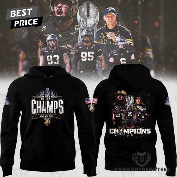 Army Black Knights AAC Football Conference Champions Hoodie