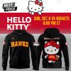 Atlanta Hawks Basketball x Hello Kitty Design Hoodie – Pink