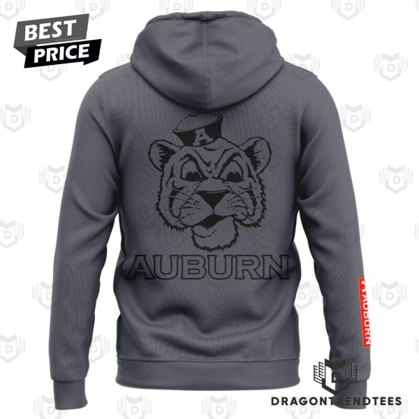 Auburn Tigers Coach Bruce Pearl Logo Hoodie – Grey