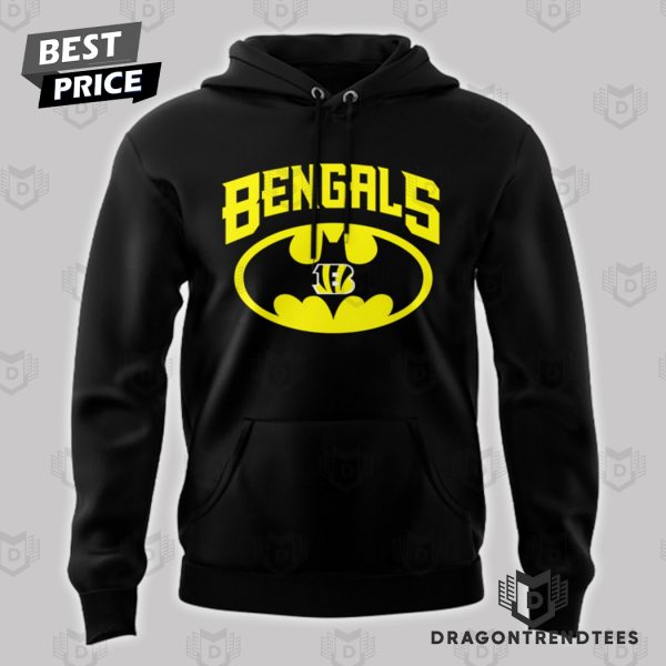 Batman Cincinnati Bengals Design Hoodie – Black