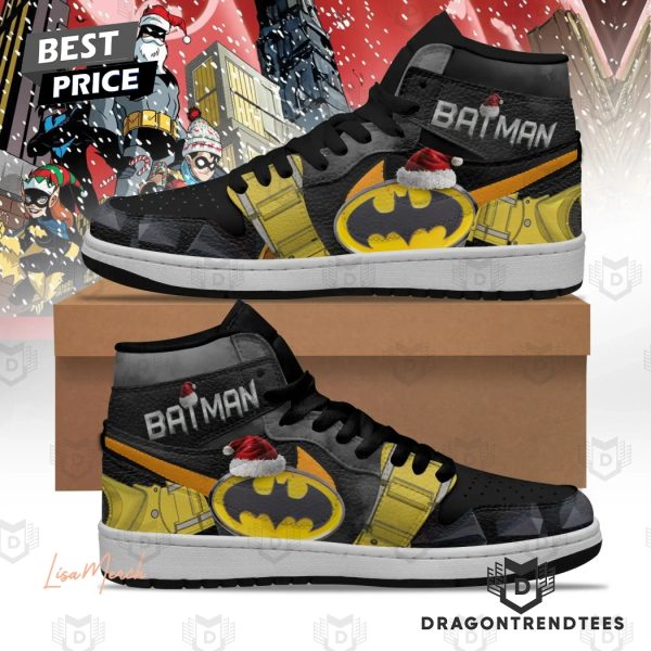 Batman Merry Christmas Air Jordan 1 High Top