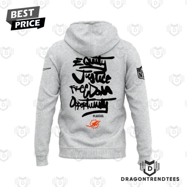 Be A Change Maker Miami Dolphins Hoodie