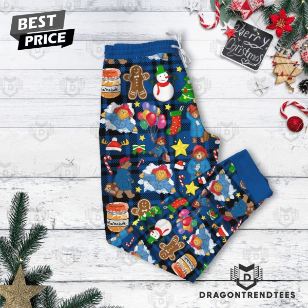 Beary Christmas Design Pajamas Set