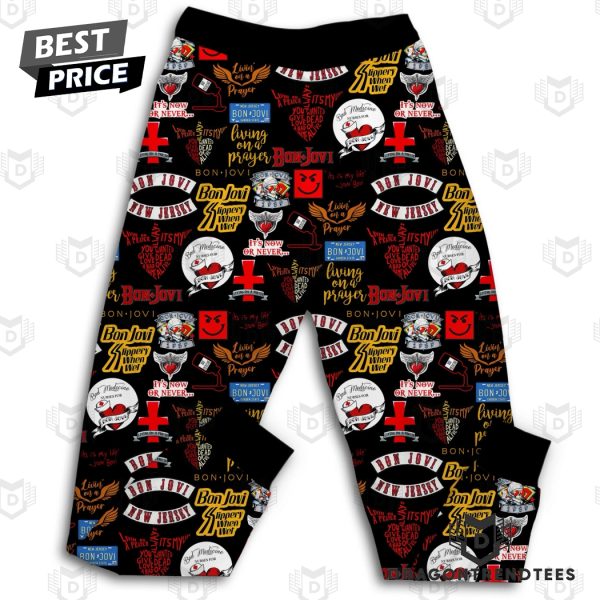 Bon Jovi You Give Love A Bad Name Pajamas Set