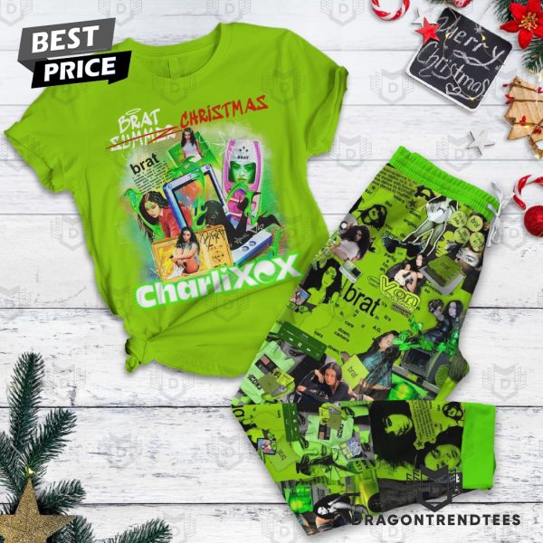 Brat Summer Christmas Charli Xcx Pajamas Set