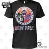 Brooklyn Nets x New York Mets x New York Giants x New York Islanders Unisex T-Shirt