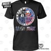 Brooklyn Nets x New York Rangers x New York Jets x New York Mets Unisex T-Shirt