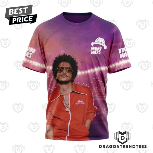 Bruno Mars Siganture Design 3D T-Shirt